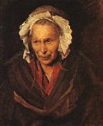  Theodore   Gericault Madwoman Norge oil painting reproduction